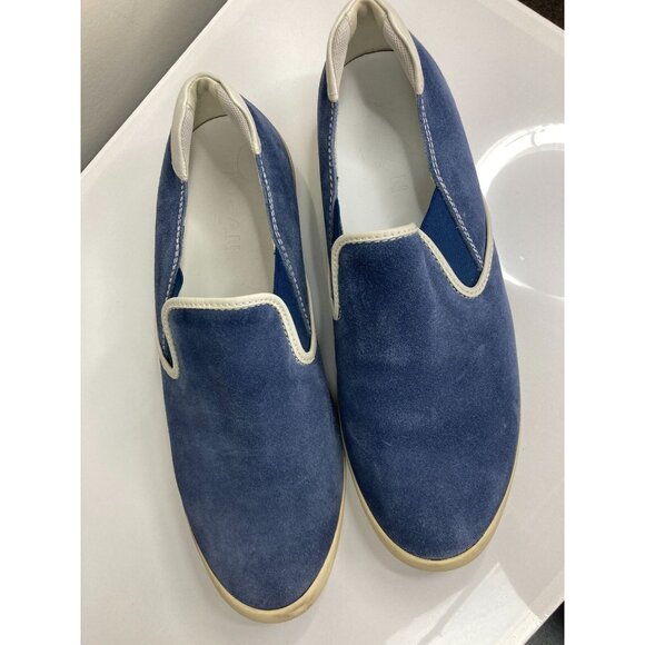 Hogan Blue Suede Loafers 8 1/2 main image 4